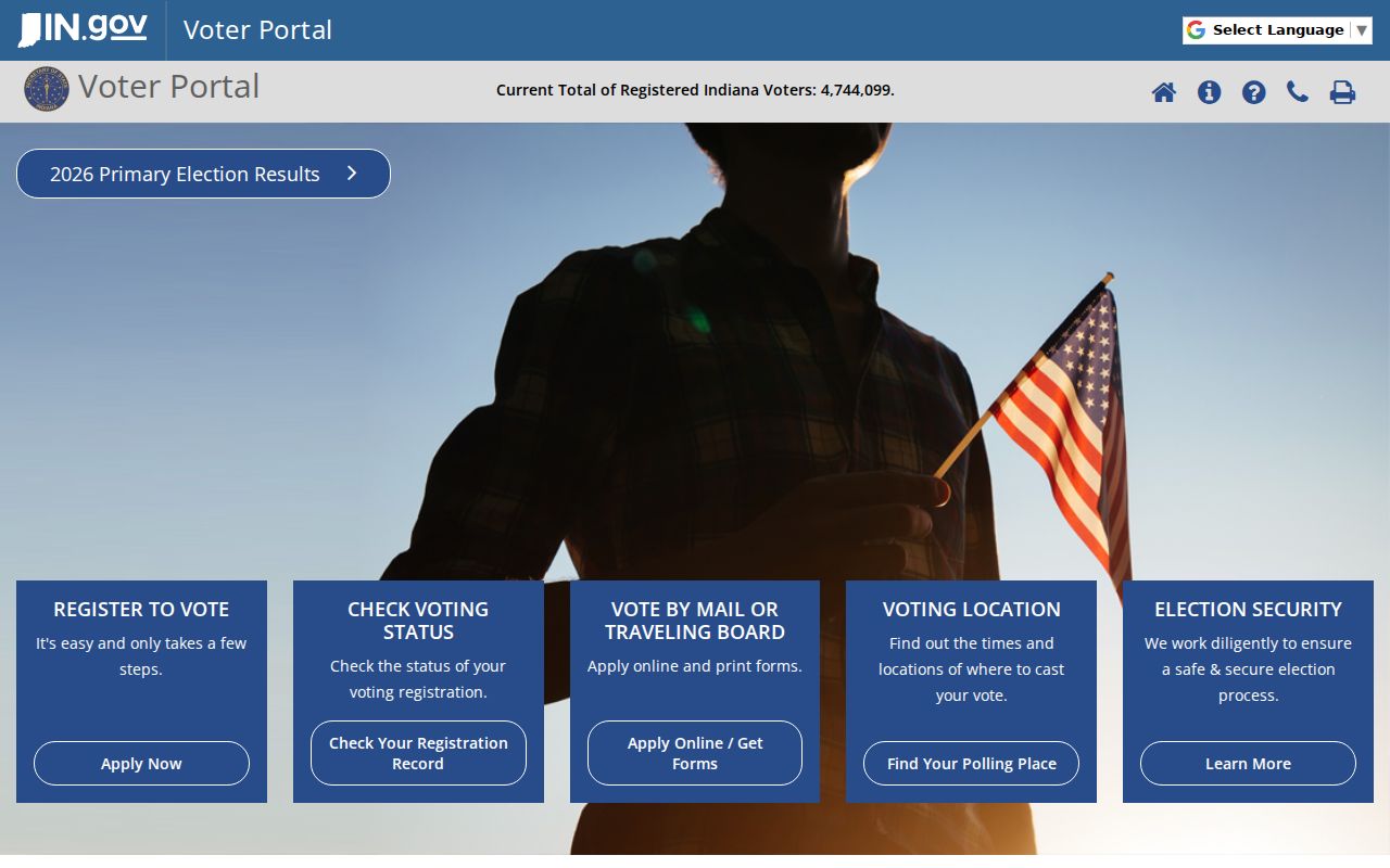Indiana voter lookup for the Bloomington residents directory